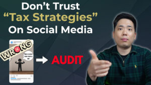 The Truth About “Tax Strategies” On Social Media